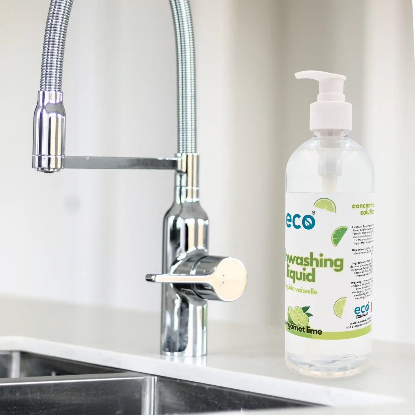 Dishwashing Liquid | Bergamot Lime Scented Eco-Friendly Soap