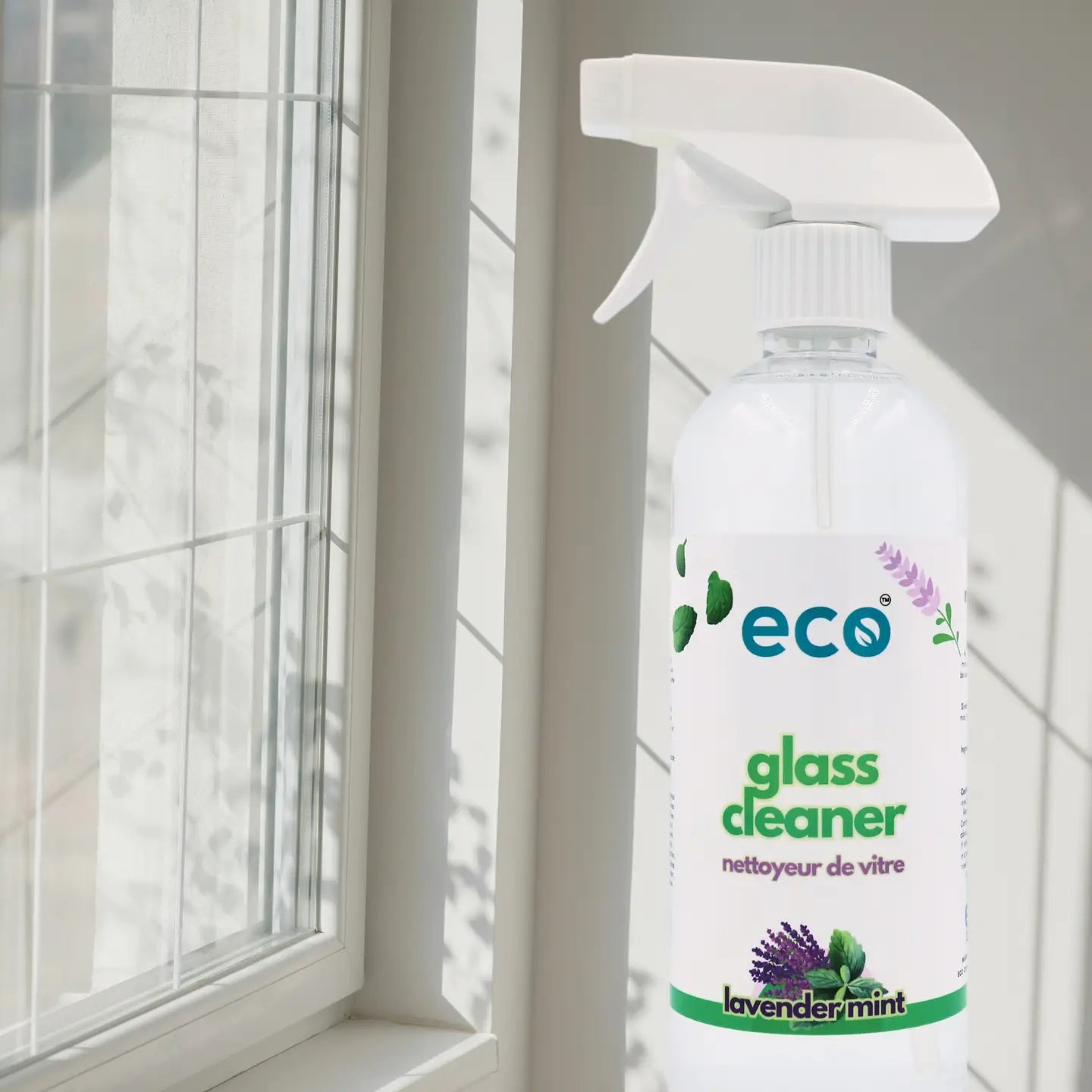 Glass Cleaner | Lavender Mint Scented Eco-Friendly Cleaner