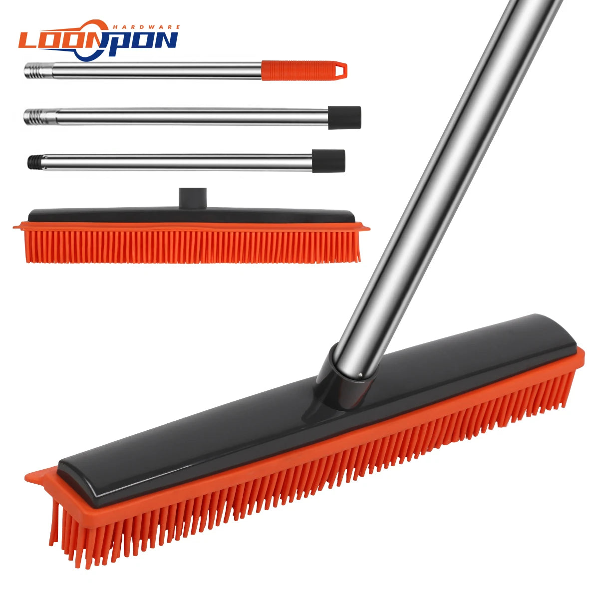 Heavy Duty Silicone Push Broom