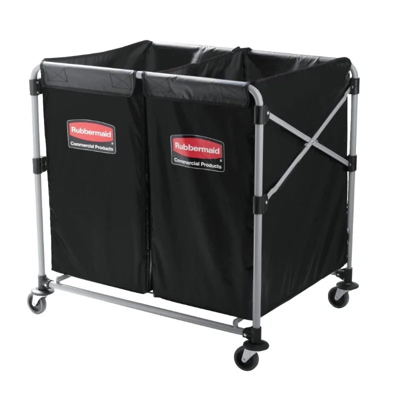 Commercial Collapsible Utility Cart (Split 8 Bushel Bins)