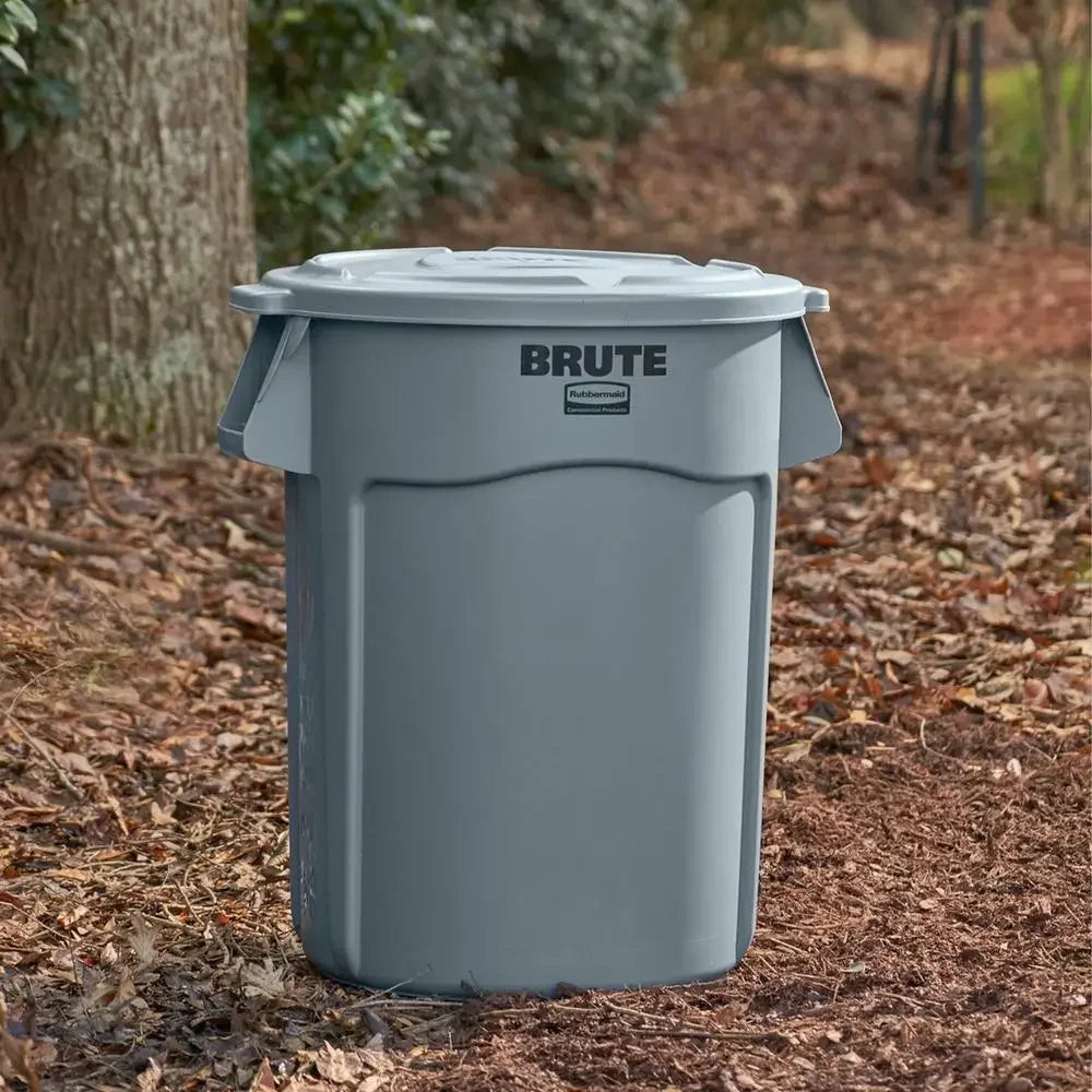 32 Gallon Heavy-Duty Trash Can with Lid