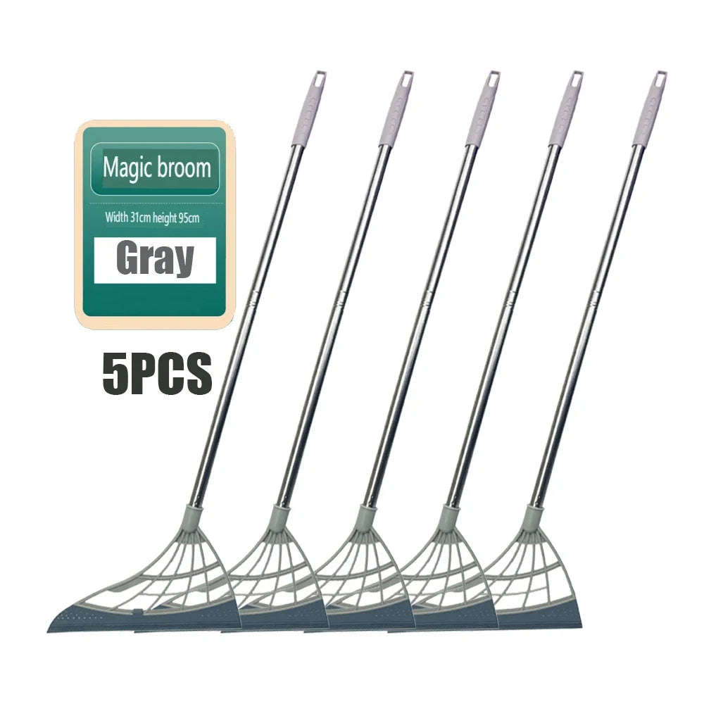 Magic Broom Floor Cleaner With Squeegee
