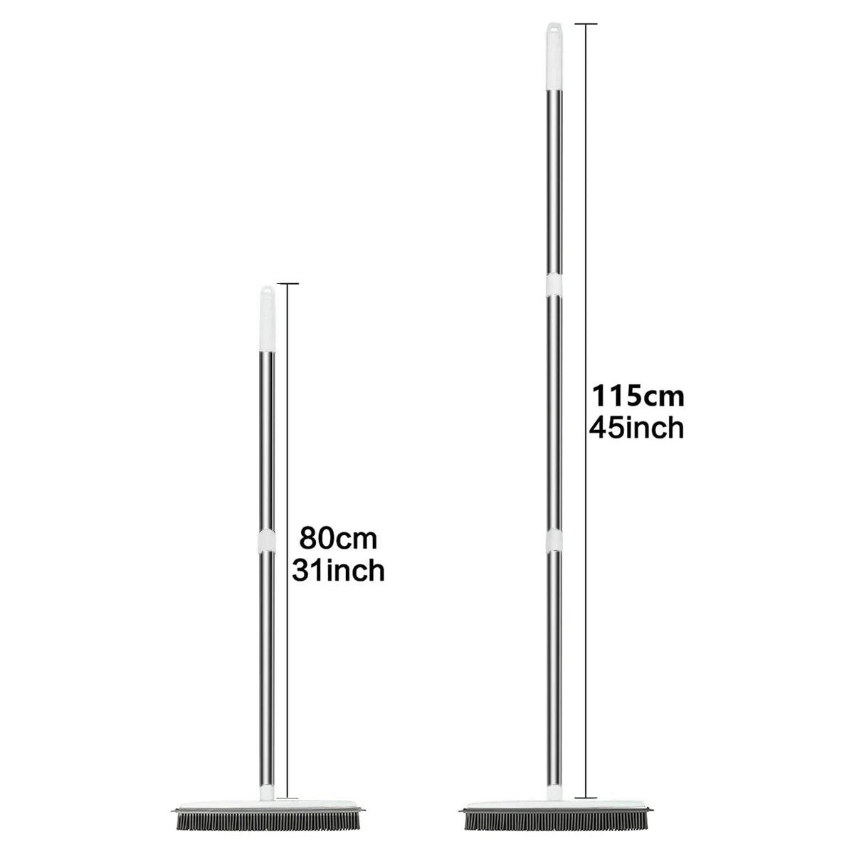 Heavy Duty Silicone Push Broom