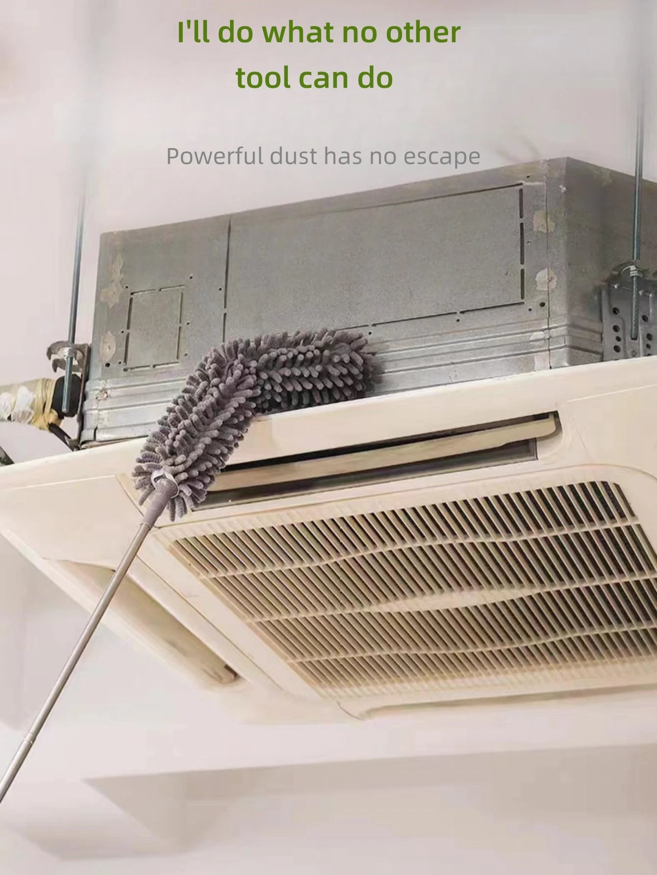 Extendable Duster With Multi-Tool Heads