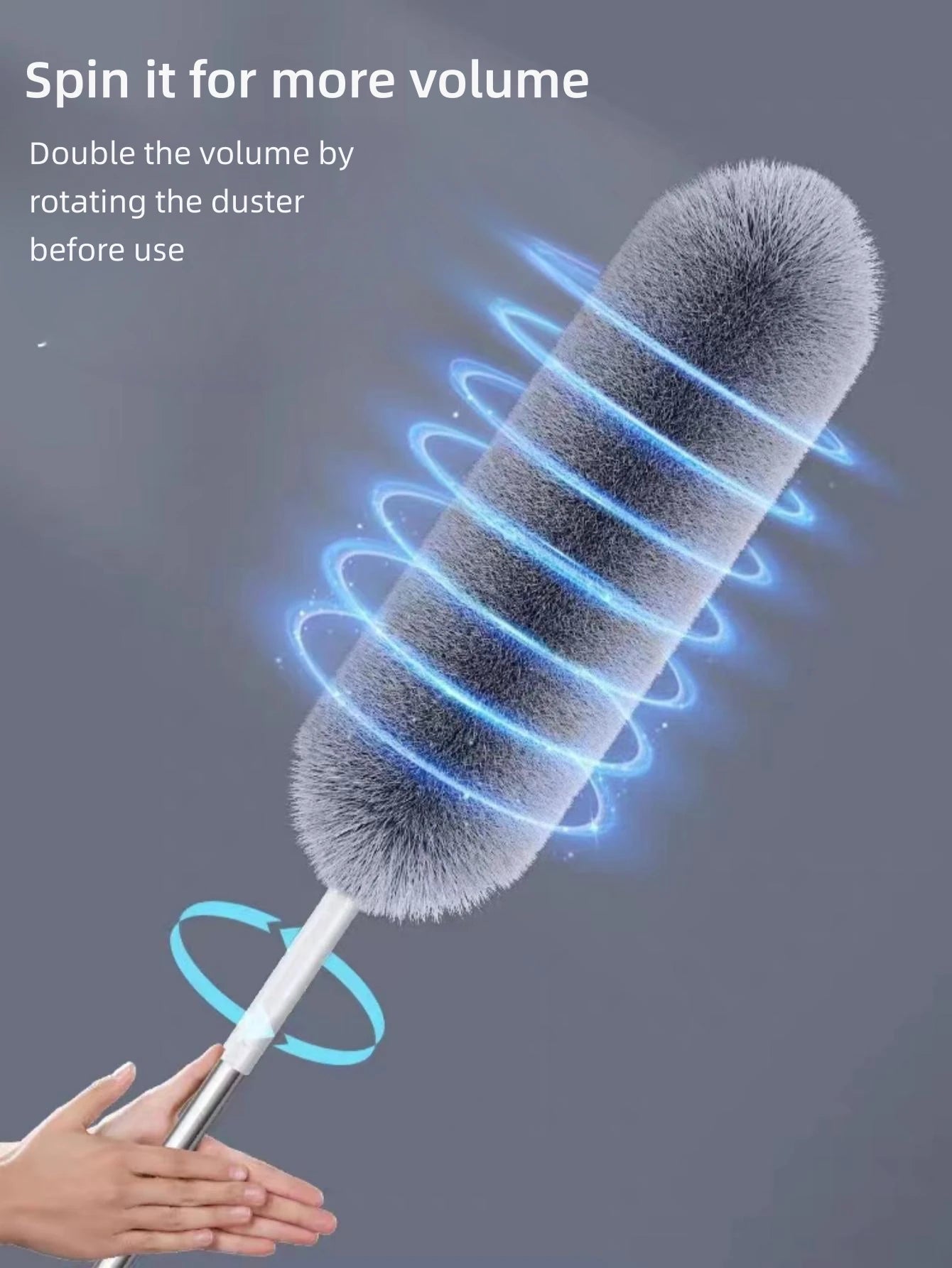 Extendable Duster With Multi-Tool Heads