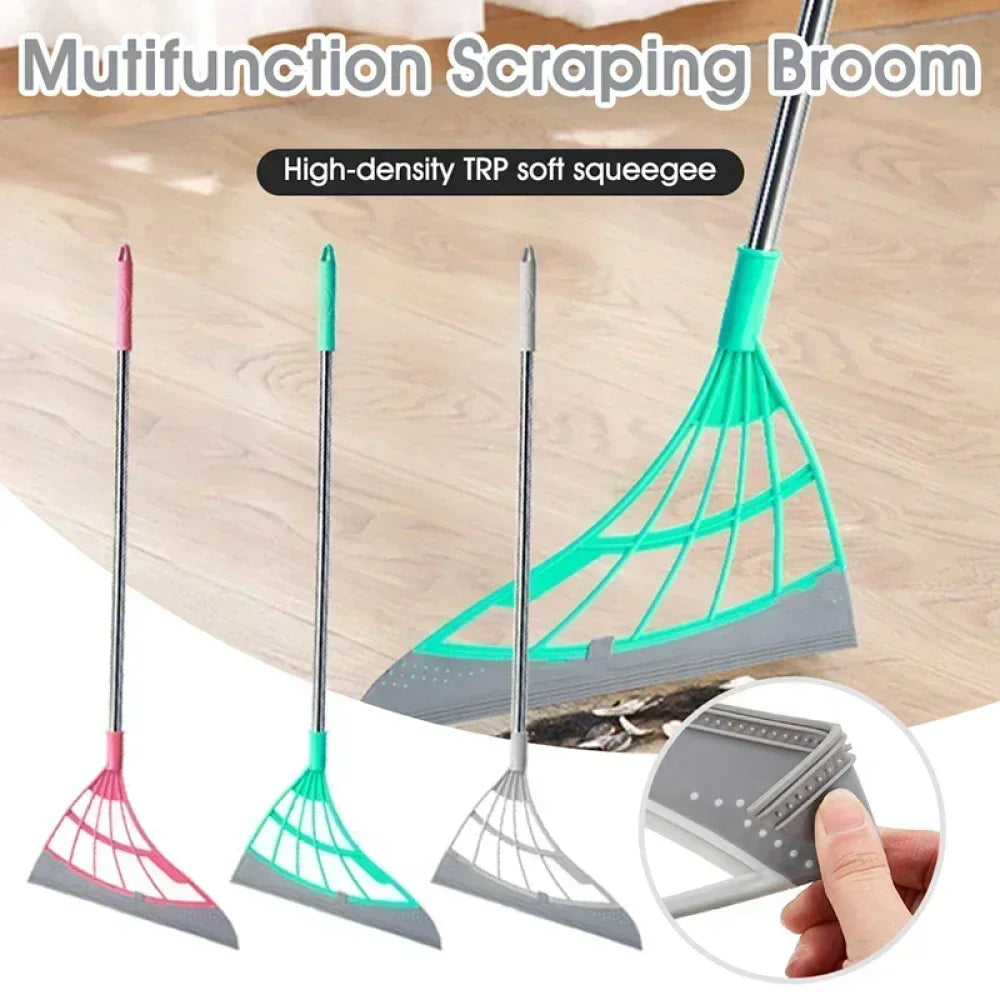 Magic Broom Floor Cleaner With Squeegee