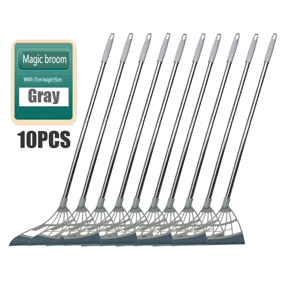 Magic Broom Floor Cleaner With Squeegee