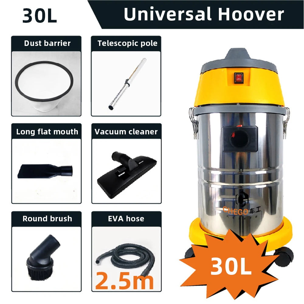 70L/30L High-Power Industrial Vacuum Cleaner