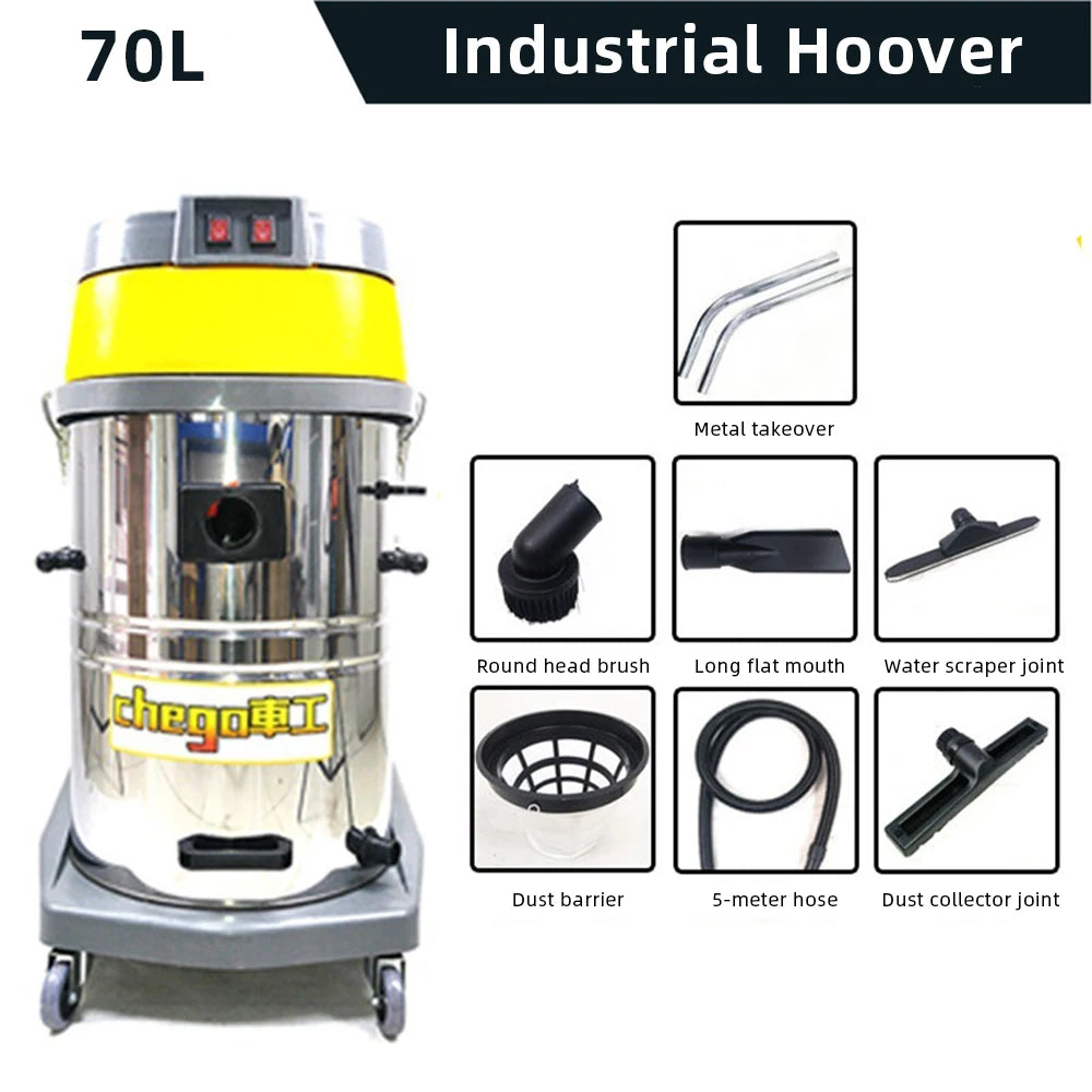 70L/30L High-Power Industrial Vacuum Cleaner