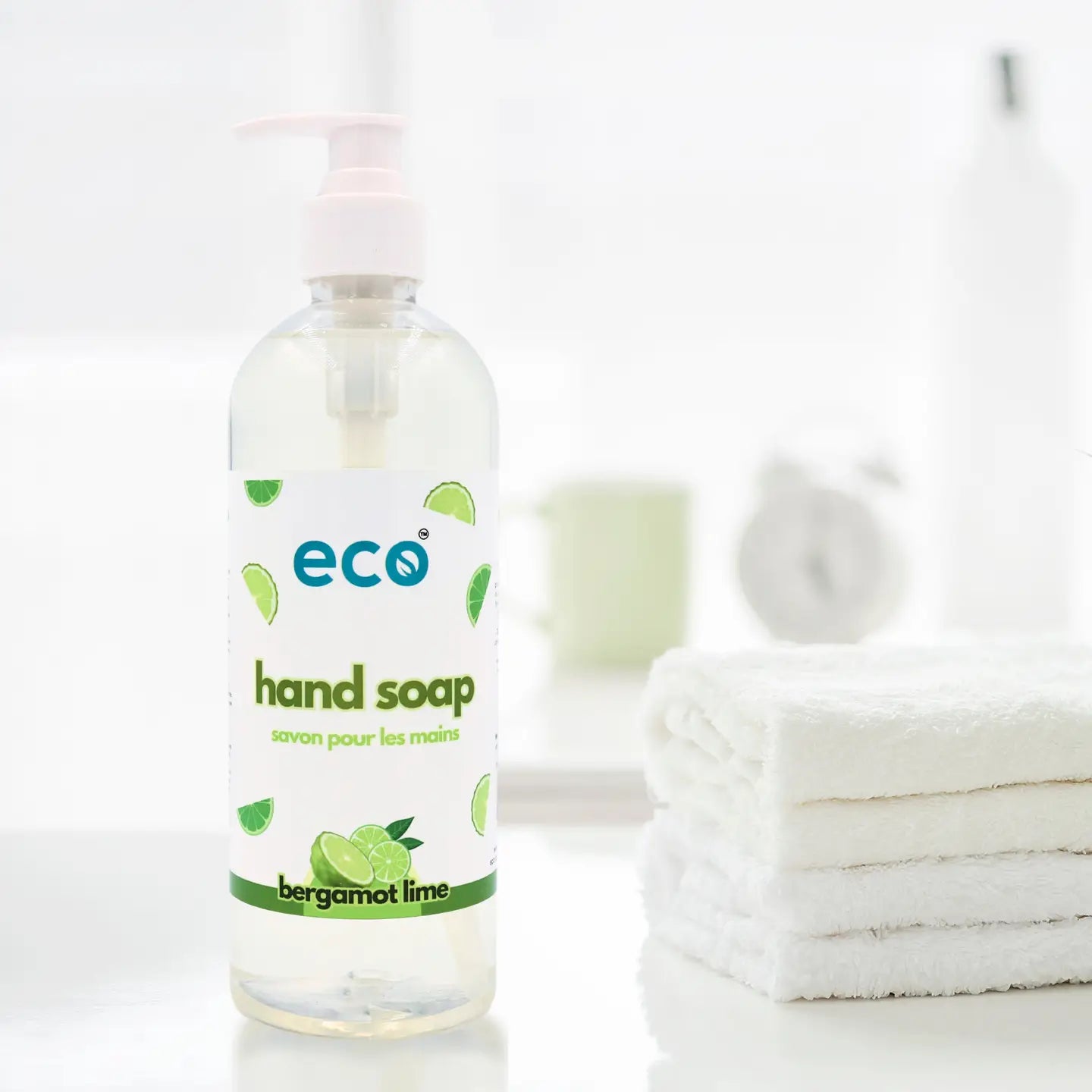 Hand Soap | Bergamot Lime Scented Plant-Based Soap
