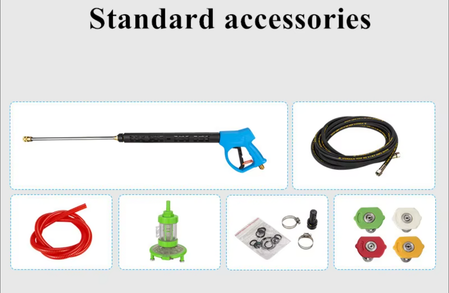 Commercial Multi-Function Gas Powered Pressure Washer