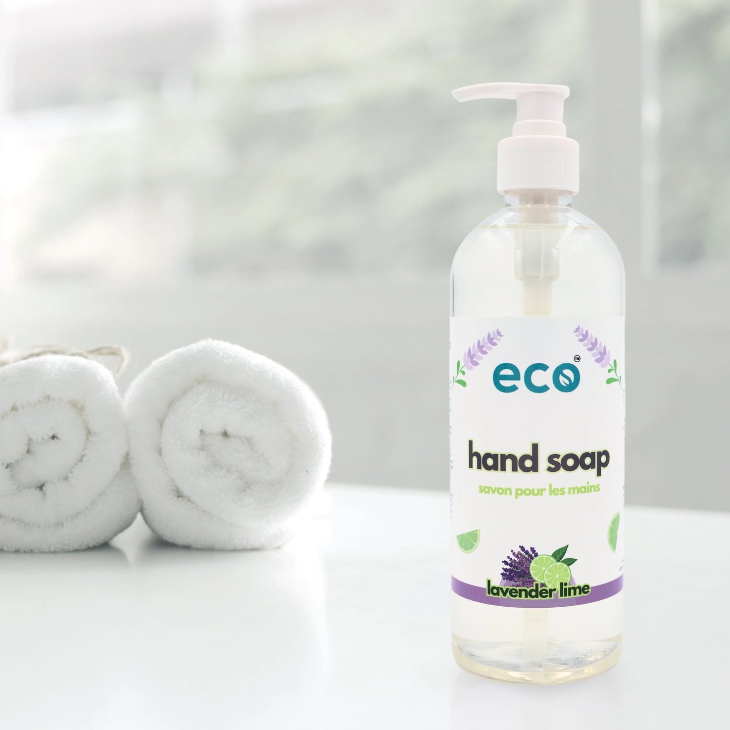 Hand Soap | Lavender Lime Scented Plant-Based Soap