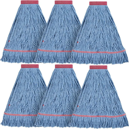 24oz Commercial Heavy Duty Mop Head Refills (Pack of 6)